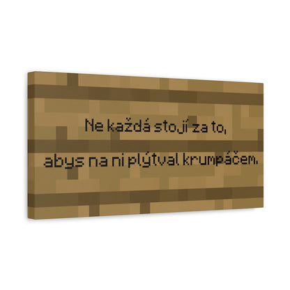 Ne každá stojí za to