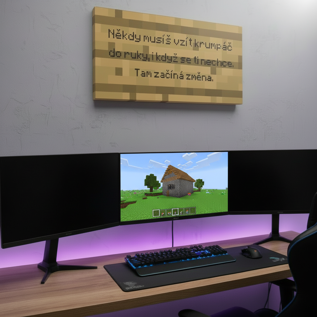 Někdy musíš vzít krumpáč do ruky